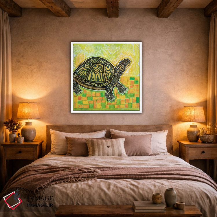 تابلو دکوراتیو سرت را بالا نگه دار اثر لینت شلی - D2W