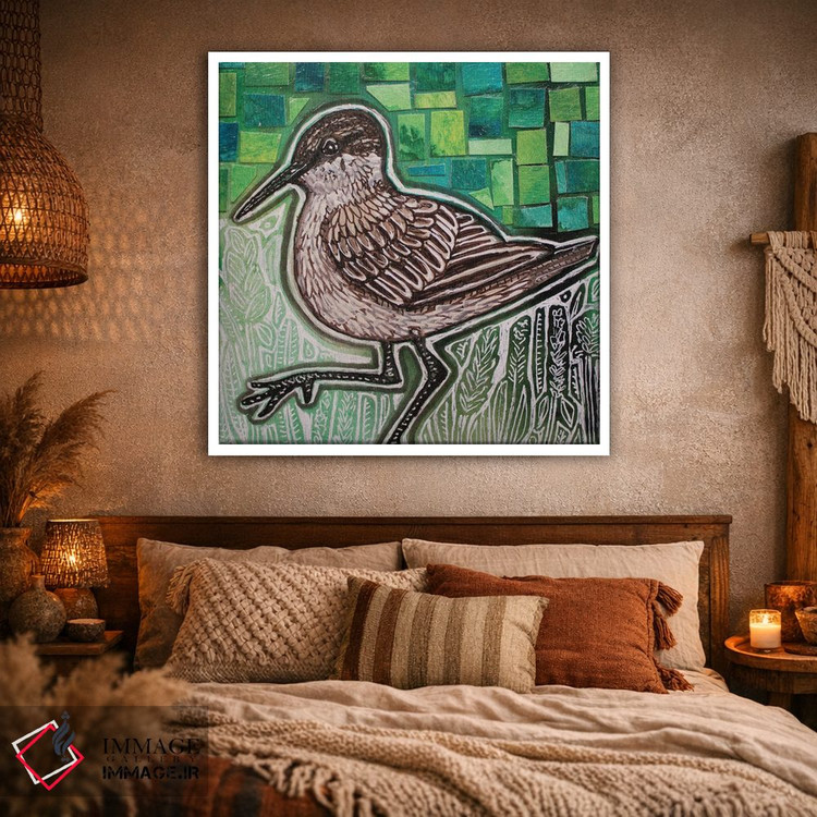 تابلو دکوراتیو پرستوی دریایی ۲ اثر لینت شلی - D1W