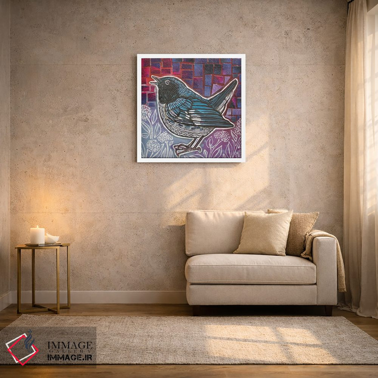 تابلو دکوراتیو رو به خورشید اثر لینت شلی - D1W