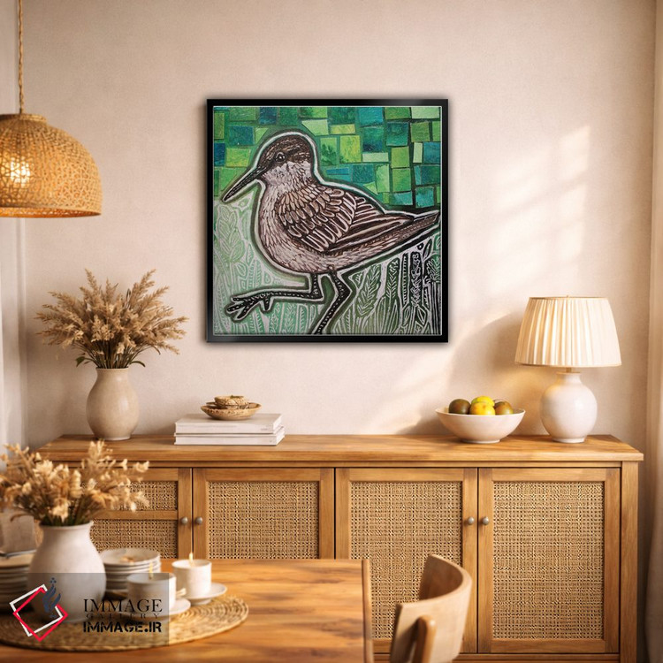 تابلو دکوراتیو پرستوی دریایی ۲ اثر لینت شلی - D2B