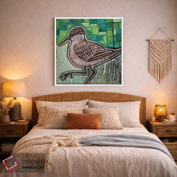 تابلو دکوراتیو پرستوی دریایی ۲ اثر لینت شلی - D3W