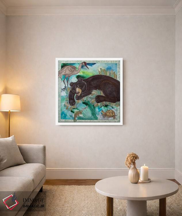 تابلو دکوراتیو خواب های شیرین اثر لینت شلی - D3W