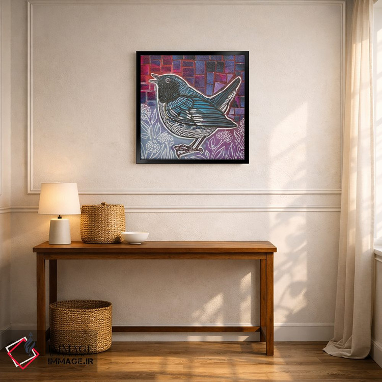 تابلو دکوراتیو رو به خورشید اثر لینت شلی - D6B