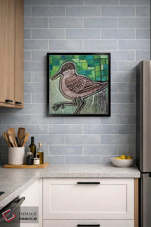 تابلو دکوراتیو پرستوی دریایی ۲ اثر لینت شلی - D5B