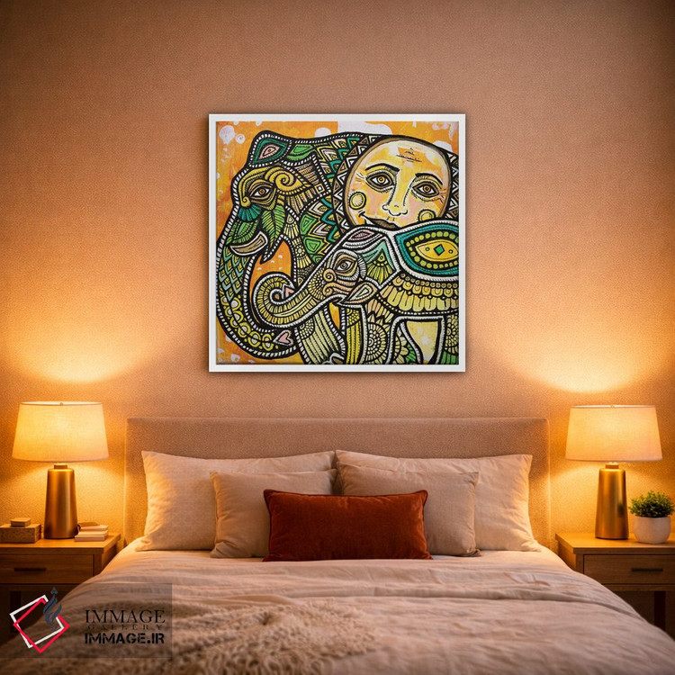 تابلو دکوراتیو روزهای آفتابی پیش رو اثر لینت شلی - D1W