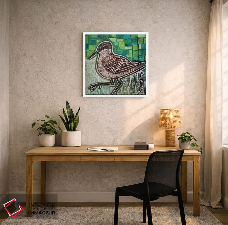 تابلو دکوراتیو پرستوی دریایی ۲ اثر لینت شلی - D6W