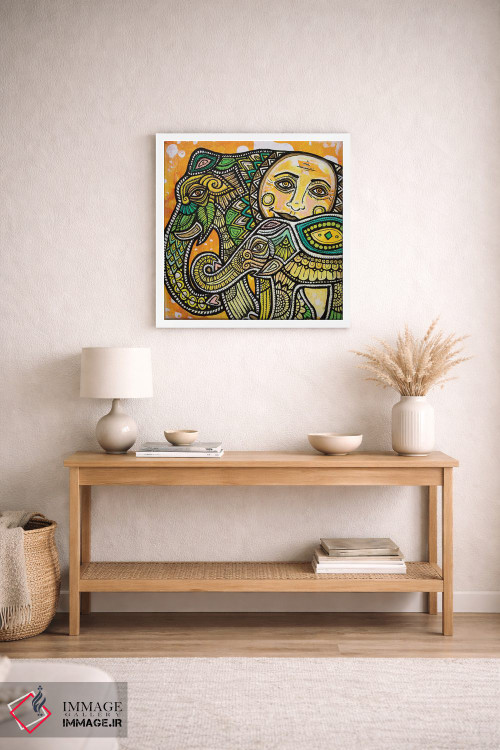 تابلو دکوراتیو روزهای آفتابی پیش رو اثر لینت شلی - D2W