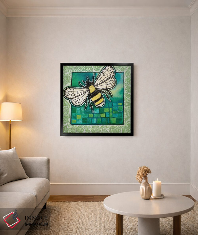 تابلو دکوراتیو زنبور آزاد اثر لینت شلی - D5B
