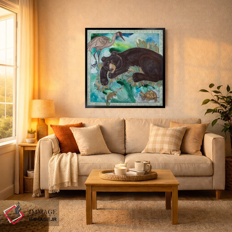 تابلو دکوراتیو خواب های شیرین اثر لینت شلی - D4B