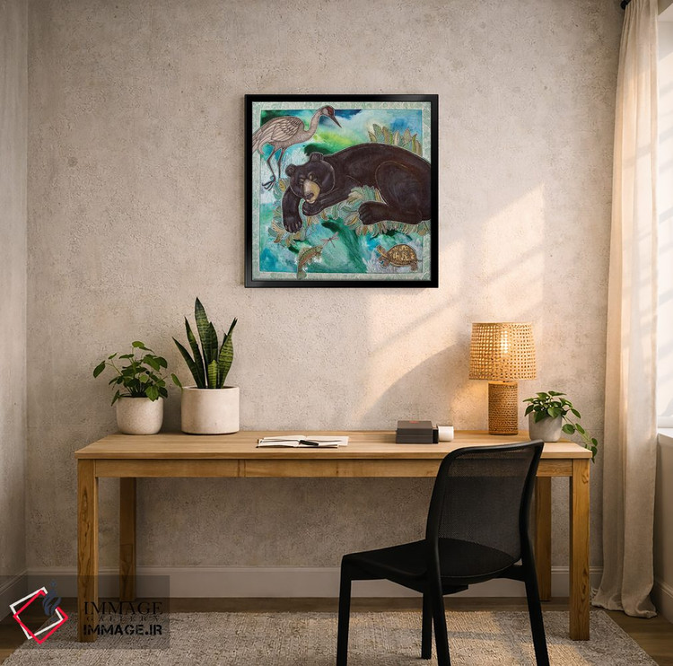 تابلو دکوراتیو خواب های شیرین اثر لینت شلی - D6B