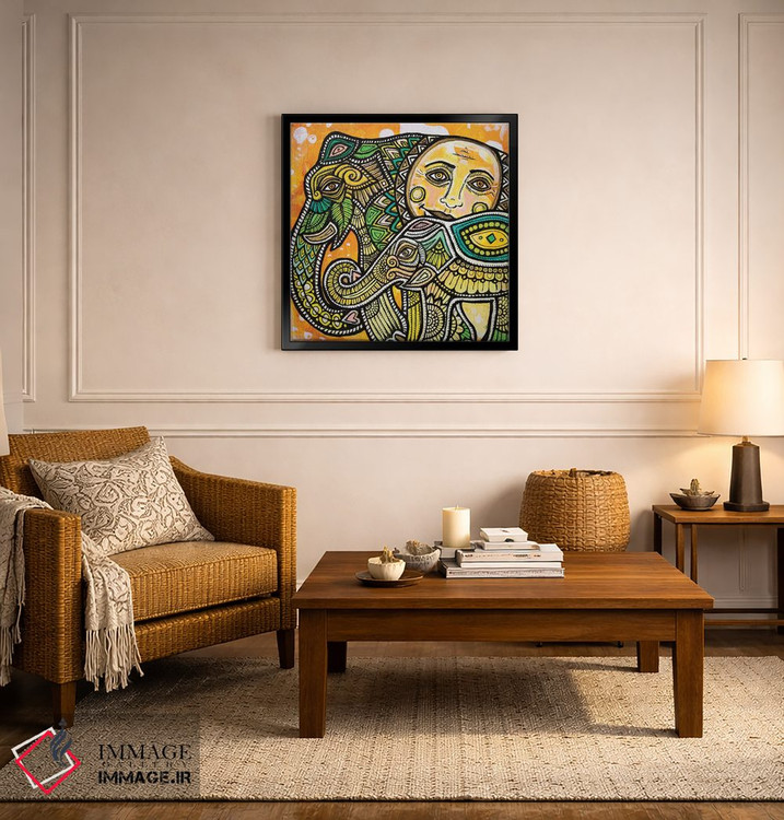 تابلو دکوراتیو روزهای آفتابی پیش رو اثر لینت شلی - D5B