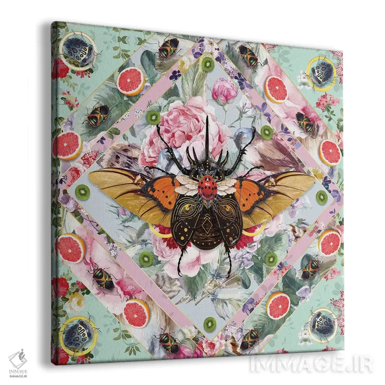 تابلو دکوراتیو پادشاه حشرات III اثر لاستاناو - نمای پرسپکتیو محصول