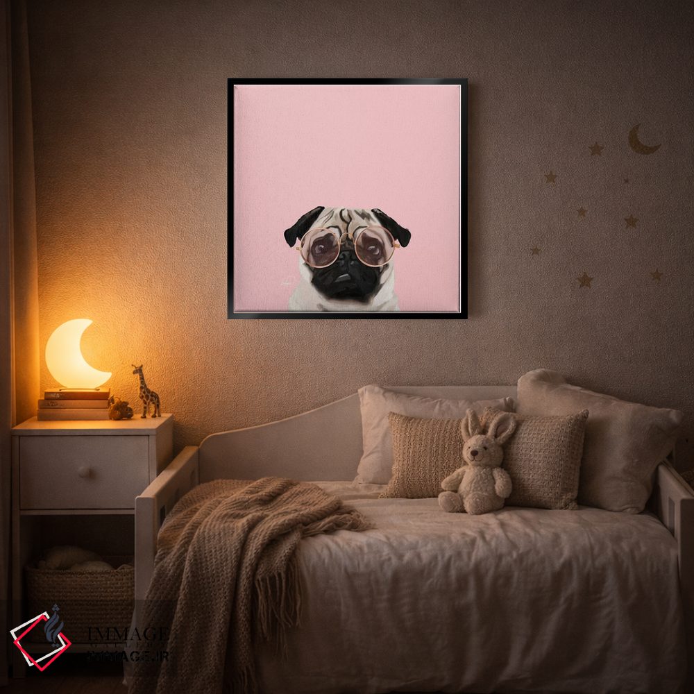 تابلو دکوراتیو پاگ باهوش اثر لاستاناو - D4B