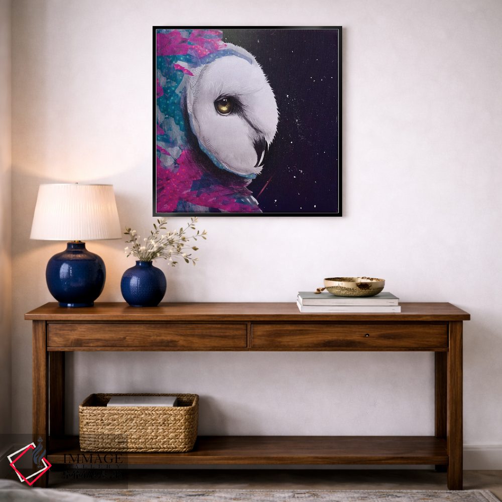 تابلو دکوراتیو جغد اثر لاستاناو - D5B