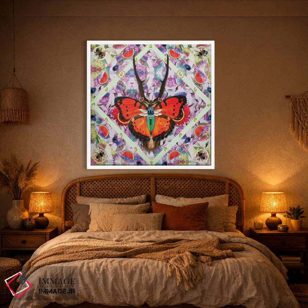 تابلو دکوراتیو پادشاه حشرات II اثر لاستاناو - D1W
