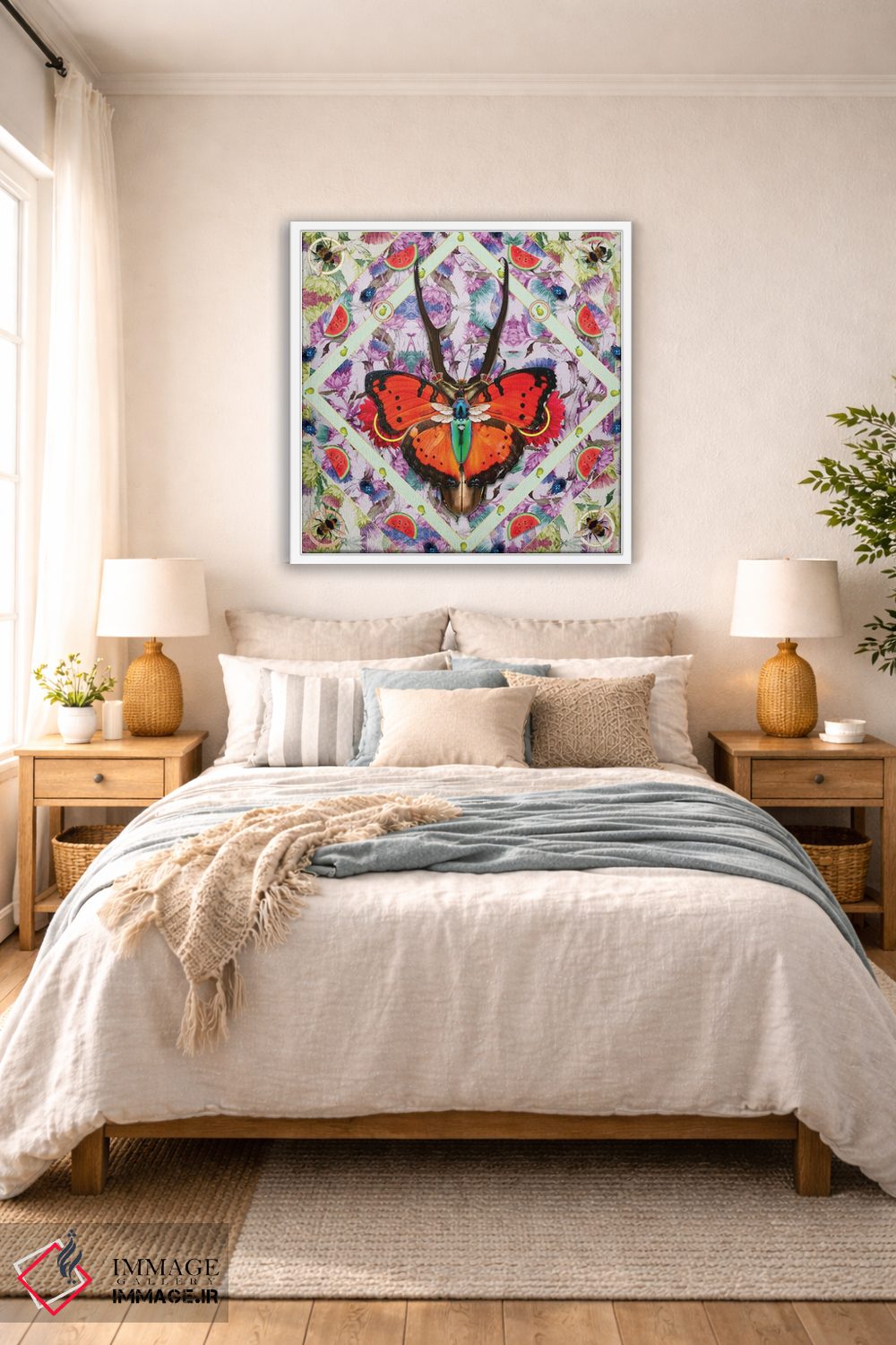 تابلو دکوراتیو پادشاه حشرات II اثر لاستاناو - D5W