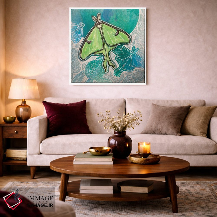 تابلو دکوراتیو لونا دوست داشتنی اثر لینت شلی - D2W