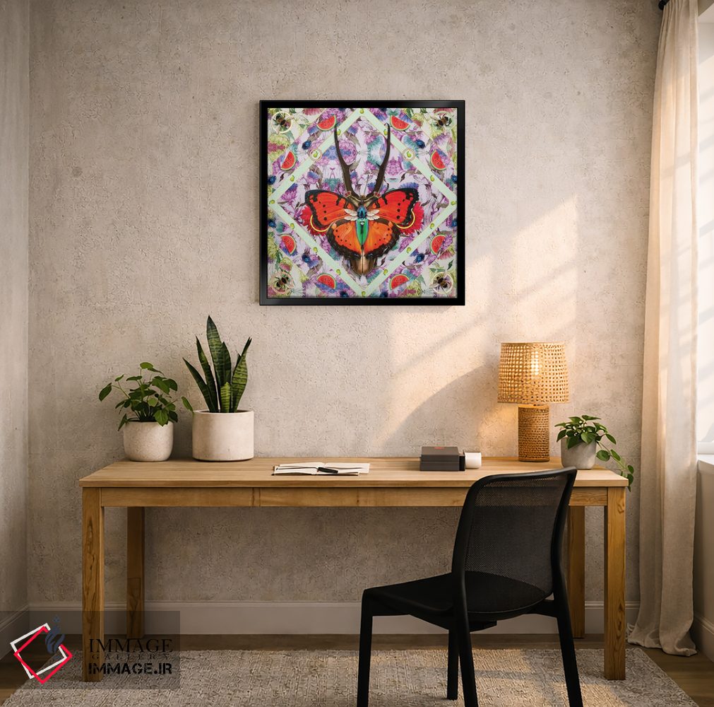 تابلو دکوراتیو پادشاه حشرات II اثر لاستاناو - D6B