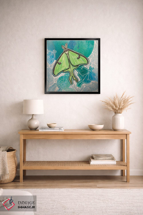 تابلو دکوراتیو لونا دوست داشتنی اثر لینت شلی - D4B