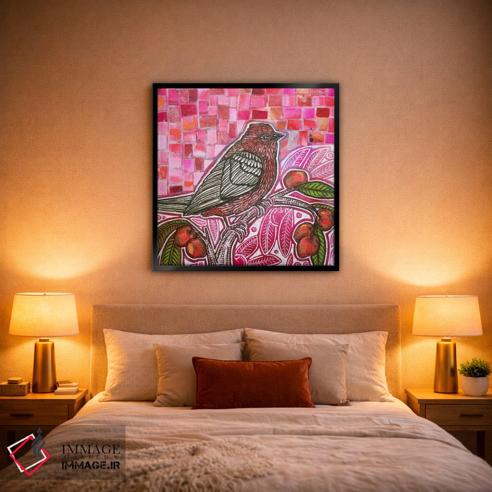 تابلو دکوراتیو گیلاس شیرین اثر لینت شلی - D2B