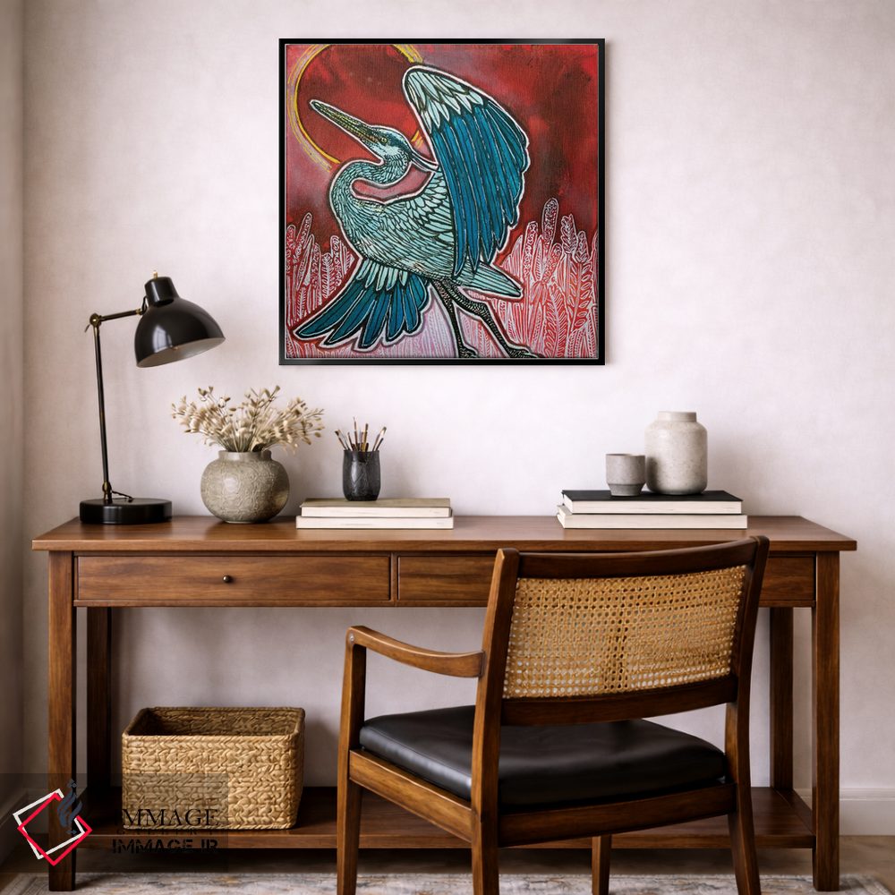 تابلو دکوراتیو قیام اثر لینت شلی - D5B