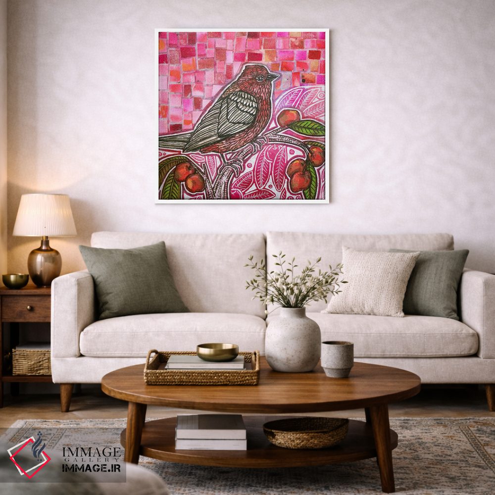 تابلو دکوراتیو گیلاس شیرین اثر لینت شلی - D3W