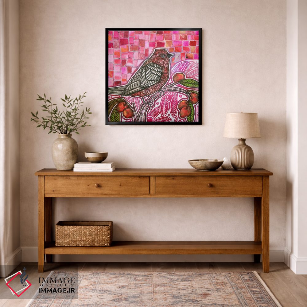 تابلو دکوراتیو گیلاس شیرین اثر لینت شلی - D6B