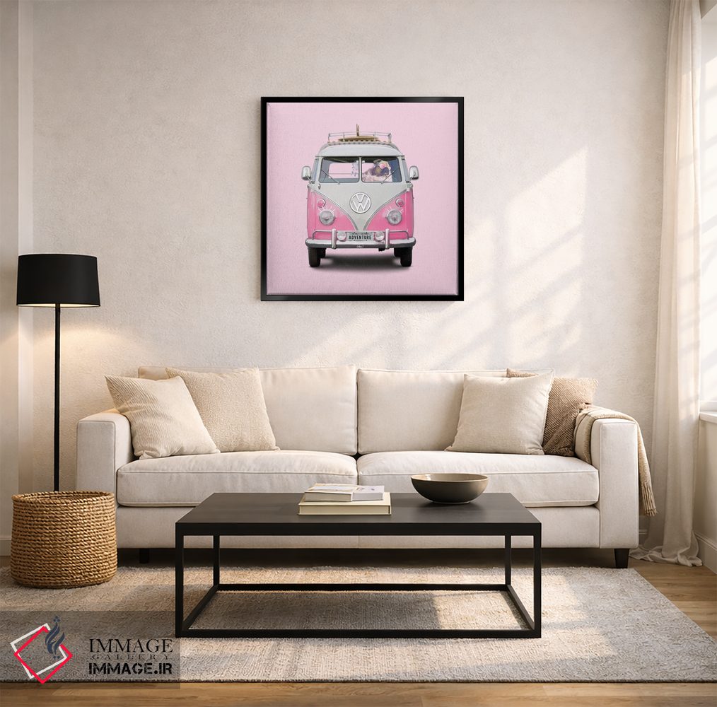 تابلو دکوراتیو ماجراجویی دخترانه پاگ اثر لاستاناو - D4B