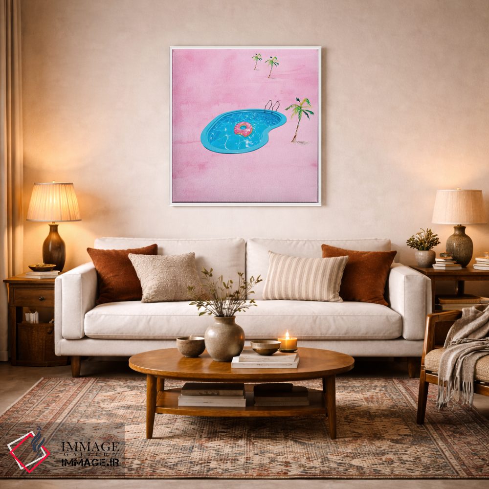 تابلو دکوراتیو تابستان شیرین اثر لاستاناو - D3W