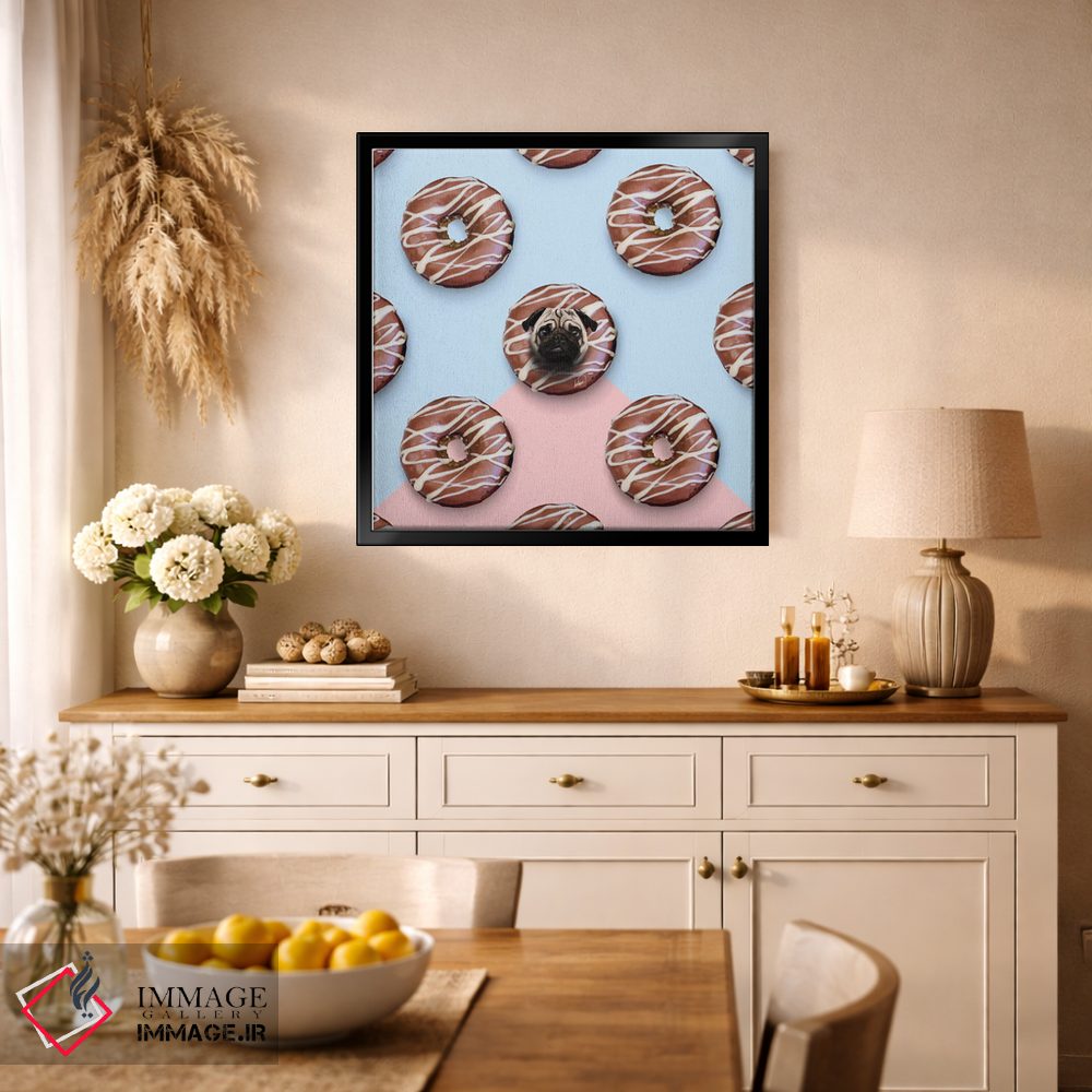 تابلو دکوراتیو دونات های پاگ اثر لاستاناو - D2B