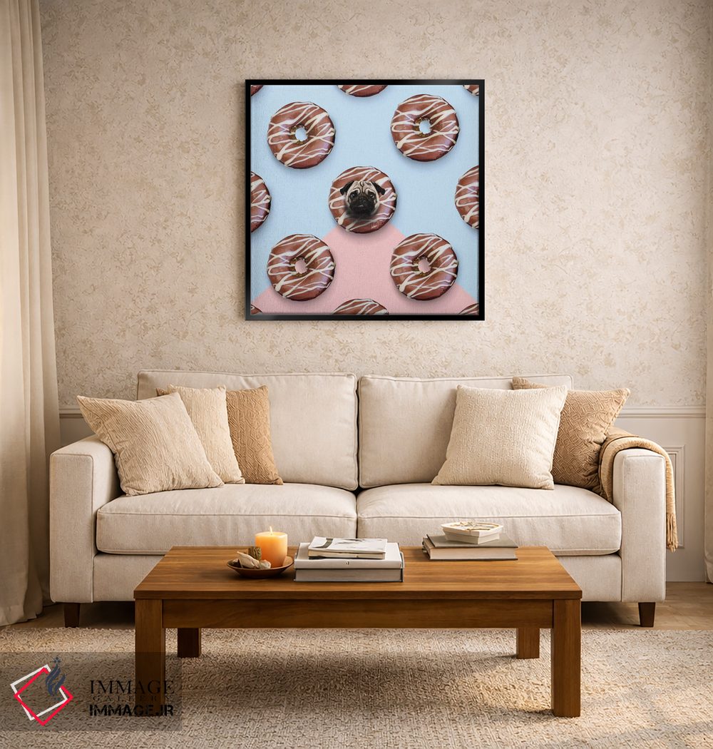 تابلو دکوراتیو دونات های پاگ اثر لاستاناو - D4B