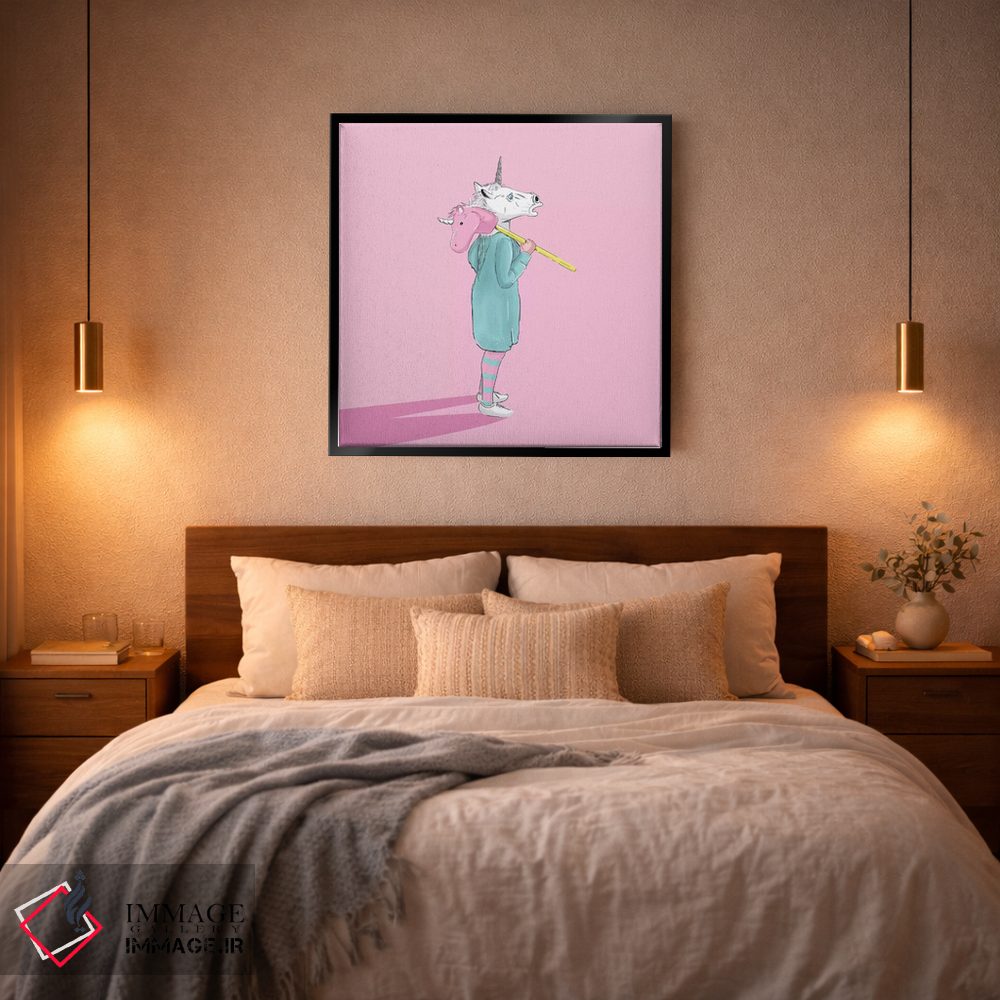 تابلو دکوراتیو تک شاخ ها اثر لاستاناو - D3B