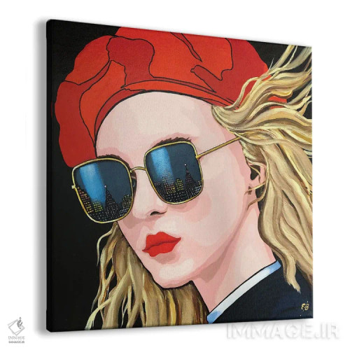 تابلو دکوراتیو کلاه قرمزی کوچک اثر لنا اسمیرنوا - نمای پرسپکتیو محصول