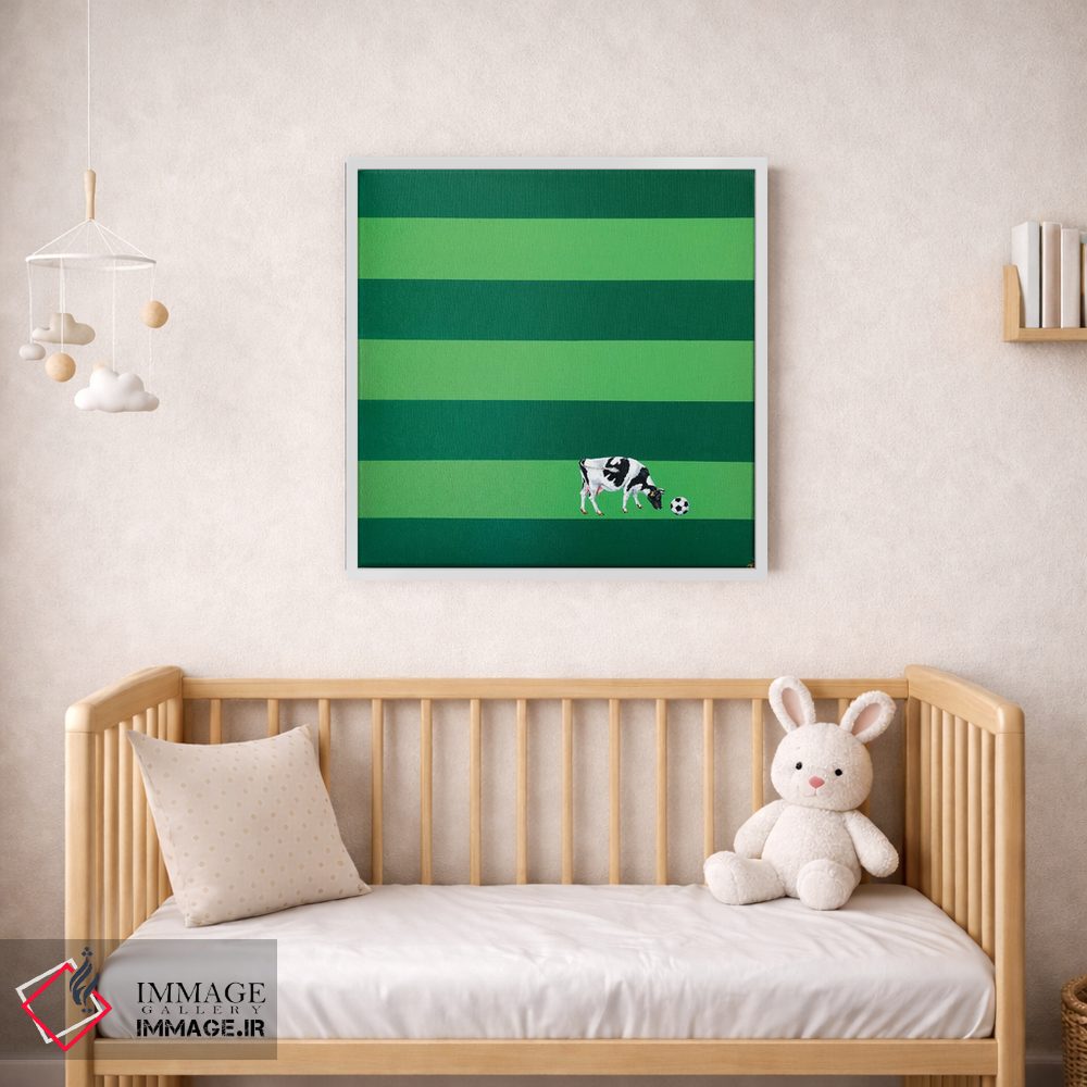 تابلو مدرن آفساید شماره یک اثر لنا اسمیرنوا - D1W