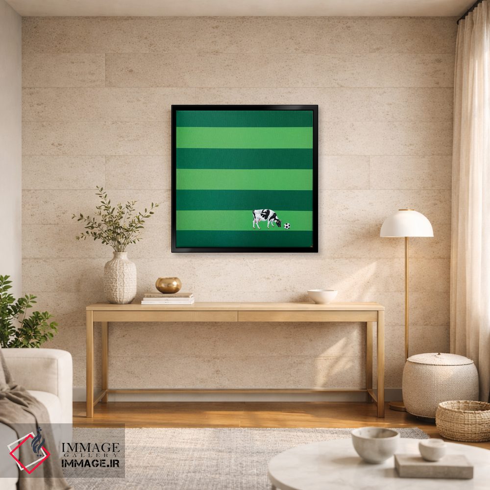 تابلو مدرن آفساید شماره یک اثر لنا اسمیرنوا - D4B