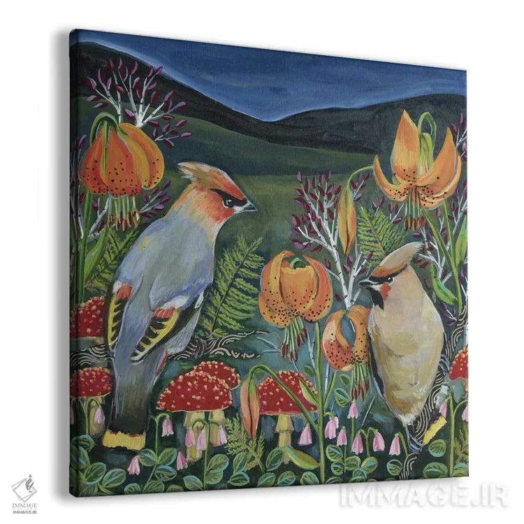 تابلو دکوراتیو موم بال سدار اثر لینه آ توبیاس - نمای پرسپکتیو محصول