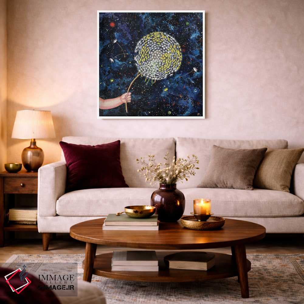 تابلو دکوراتیو قاصدک اثر لنا اسمیرنوا - D2W