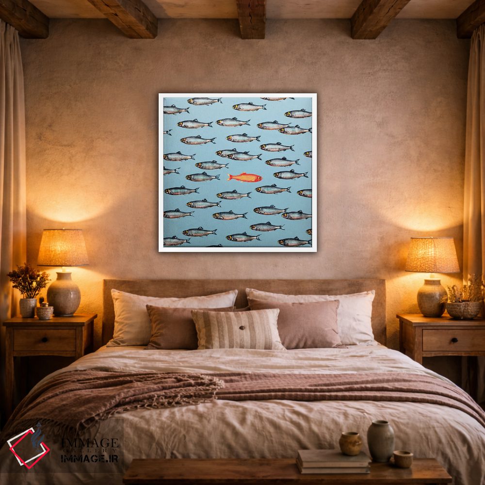 تابلو دکوراتیو طعمه انحرافی اثر لنا اسمیرنوا - D1W