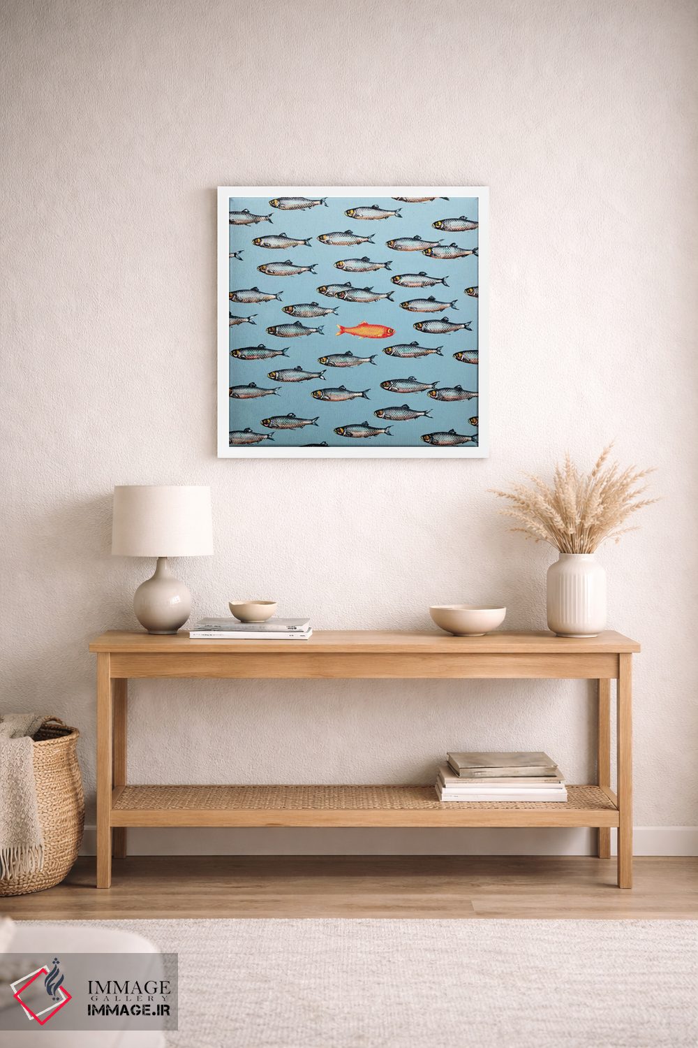 تابلو دکوراتیو طعمه انحرافی اثر لنا اسمیرنوا - D2W