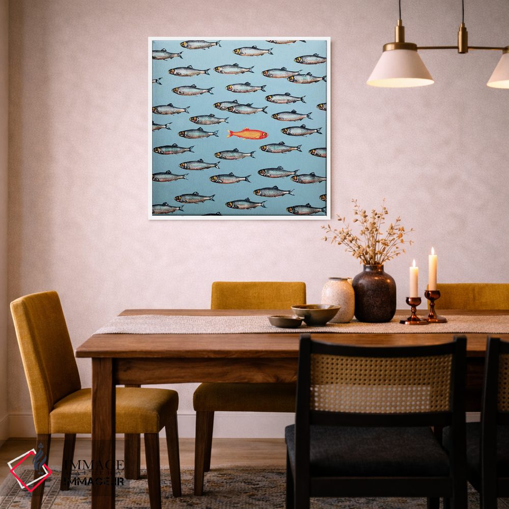 تابلو دکوراتیو طعمه انحرافی اثر لنا اسمیرنوا - D4W