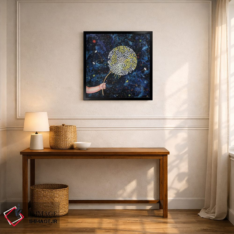 تابلو دکوراتیو قاصدک اثر لنا اسمیرنوا - D6B