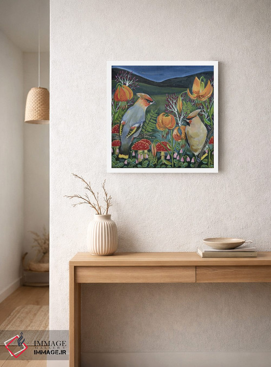 تابلو دکوراتیو موم بال سدار اثر لینه آ توبیاس - D3W