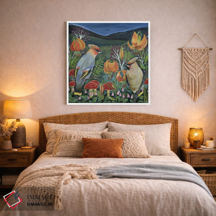 تابلو دکوراتیو موم بال سدار اثر لینه آ توبیاس - D2W