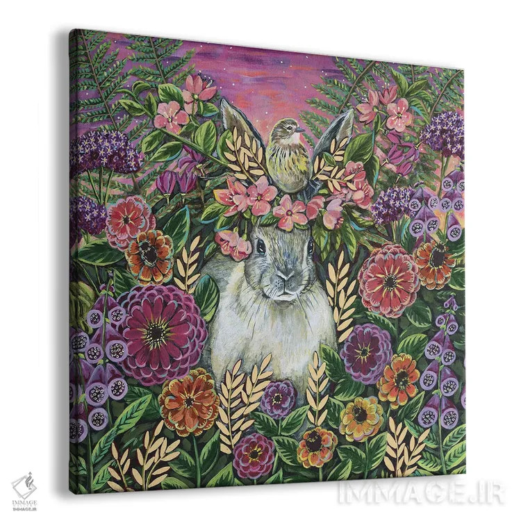 تابلو دکوراتیو باغ افسون شده اثر لینه آ توبیاس - نمای پرسپکتیو محصول