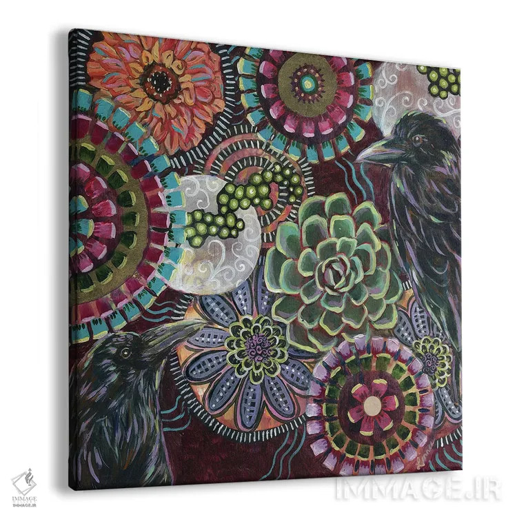 تابلو دکوراتیو آشیانه ات را پر کن III اثر لینه آ توبیاس - نمای پرسپکتیو محصول