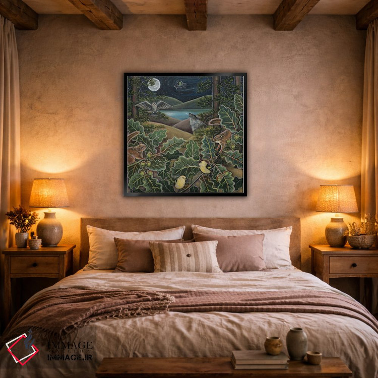 تابلو دکوراتیو مرا به بالا بفرست اثر لینه آ توبیاس - D3B