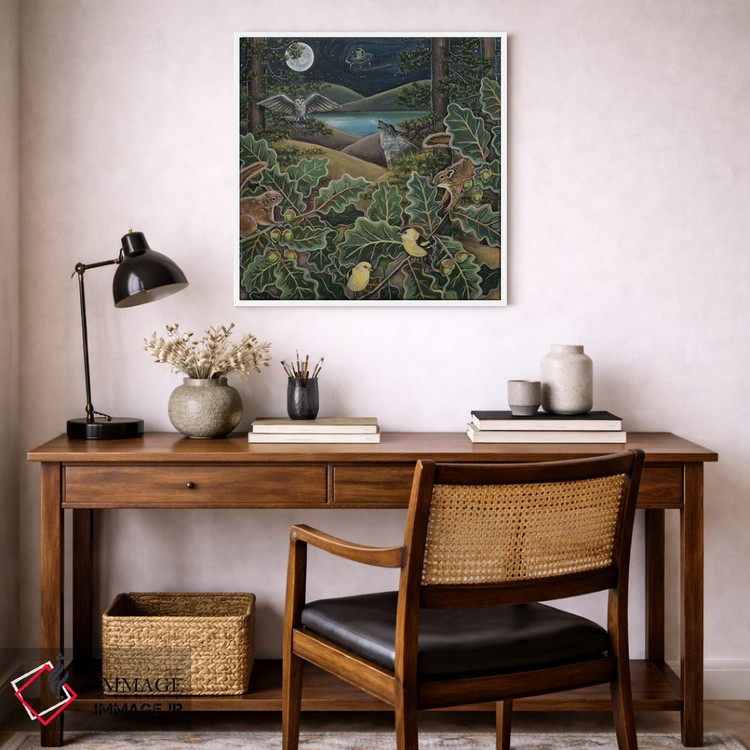 تابلو دکوراتیو مرا به بالا بفرست اثر لینه آ توبیاس - D5W