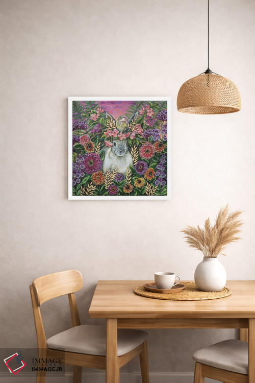 تابلو دکوراتیو باغ افسون شده اثر لینه آ توبیاس - D2W