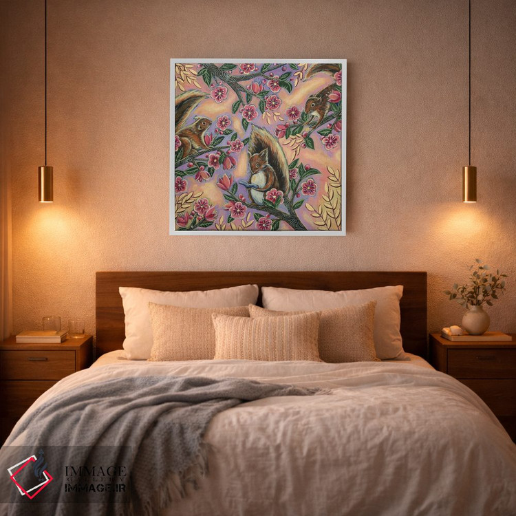 تابلو دکوراتیو باشگاه کتاب اثر لینه آ توبیاس - D2W