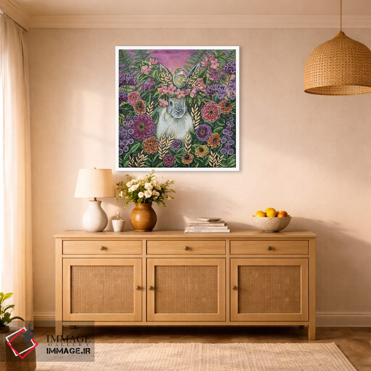 تابلو دکوراتیو باغ افسون شده اثر لینه آ توبیاس - D1W